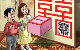 Thiệp cưới in mã QR tài khoản được không?