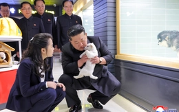 Ông Kim Jong Un đưa vợ và con gái thăm cửa hàng thú cưng