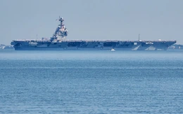 Tàu sân bay lớn nhất thế giới USS Gerald R. Ford của Mỹ lên đường về nước