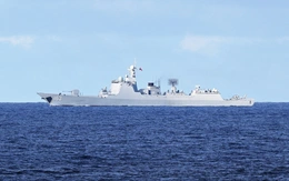 Trung Quốc tuần tra gần bãi cạn Scarborough, giữa lúc Mỹ - Philippines tập trận