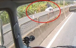 Tìm được danh tính tài xế dừng xe, lao ra bế cháu bé đứng giữa quốc lộ