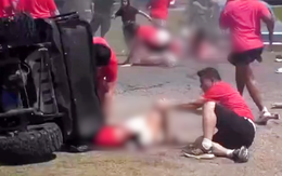 Nhiều người bị xe tông tại Mỹ khi đang diễu hành mừng Tết Lào