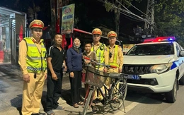 Cháu bé lạc đường đạp xe 150km từ Hà Tĩnh vào Quảng Trị giữa đêm khuya