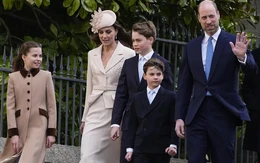 Gia đình Công nương Kate Middleton dự lễ Phục sinh sau 2 năm vắng mặt