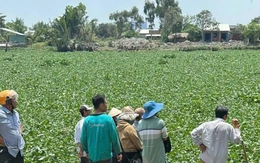 Tìm thấy thi thể hai cháu bé đuối nước trên sông Vàm Cỏ Tây sau hai ngày