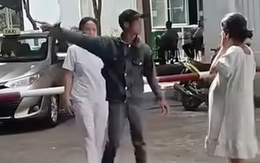 Phẫn nộ cảnh sản phụ bị hành hung trước giờ sinh