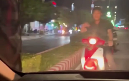 Công an làm việc với 2 thanh niên đi xe máy chặn đầu đập bể kính ô tô vì tài xế bấm còi xin đường