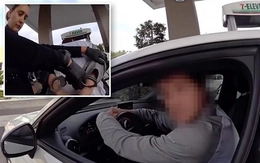 Đòi đổ xăng miễn phí không được, người đàn ông ăn vạ, 'dựng trại' ngay tại trạm xăng