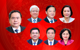 1 ủy viên Bộ Chính trị, 5 ủy viên Trung ương Đảng được bầu làm phó chủ tịch Quốc hội
