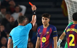Thẻ đỏ tai hại khiến Barca thua sốc Atletico Madrid