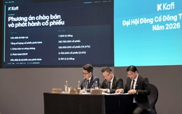 Kafi 'cược' lớn năm 2026: Lãi nghìn tỉ đồng, tăng vốn mạnh trước kế hoạch lên HoSE