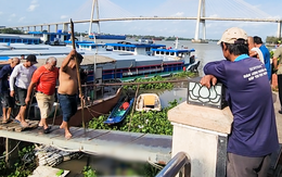 Khám nghiệm hiện trường, điều tra vụ thi thể chưa rõ giới tính trôi trên sông tại Đồng Tháp