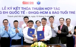Báo Tuổi Trẻ ký kết hợp tác với Trường đại học Quốc tế thuộc ĐH Quốc gia TP.HCM