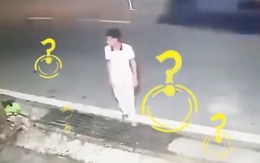 Thanh niên ngơ ngác vì chiếc xe đạp bỗng dưng 'tàng hình'