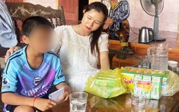 Bé trai nghi bị cha và mẹ kế đánh bầm tím mặt nhập viện điều trị