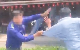 Hai tài xế ô tô đánh nhau sau va quẹt trên đường Phạm Văn Đồng, công an vào cuộc