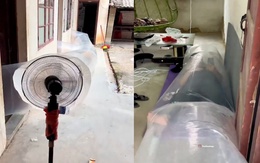 Khi nhà 3 phòng mà chỉ có một cây quạt