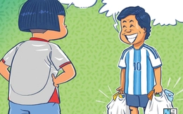 Âm mưu của ông chồng hâm mộ Argentina