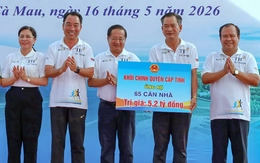 Cà Mau phát động xây dựng 1.000 căn nhà cho ‘người yếu thế’