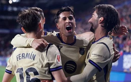 Thắng Osasuna, Barca chờ đăng quang vô địch La Liga ở trận 'Siêu kinh điển'