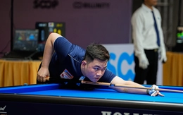 Bao Phương Vinh ra trận tại World Cup billiards TP.HCM