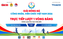 Trực tiếp: Trận CĐ Thái Nguyên gặp CĐ Tuyên Quang - Lượt 1 Vòng bảng Vòng loại khu vực phía Bắc