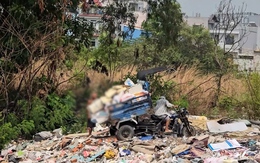 Video cận cảnh bãi rác ‘lụi’ ven nghĩa trang Bình Hưng Hòa