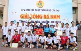 Công đoàn cơ sở Công ty Taekwang vô địch, đại diện Cần Thơ dự Giải bóng đá công nhân toàn quốc