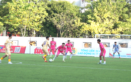 Những anh công nhân nhà máy lọc dầu khuấy động Giải bóng đá Công nhân, viên chức 2026