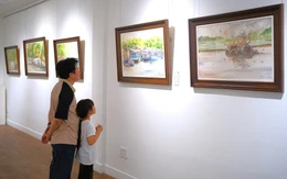Vẽ những điều giản dị nuôi lớn một đời người trong tranh Vũ Thành Tâm