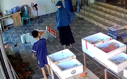 Mẹ hóa thân ninja kiểm tra kỹ năng bán hàng con trai và cái kết cười xỉu