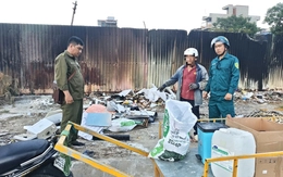 Vừa mật phục xử phạt xả rác bậy, vừa ‘gỡ nút thắt’ rác cồng kềnh cho dân