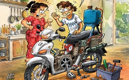 Tuổi Trẻ Cười số 1-6-2026: Ông chồng độ xe đón xăng E10
