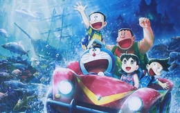 Vừa xem phim vừa đọc truyện Doraemon: Nobita và lâu đài dưới đáy biển