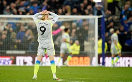 Bước ngoặt đua vô địch Premier League: Hòa Everton, Man City thất thế trước Arsenal