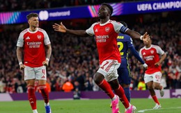 Bàn thắng duy nhất của Saka đưa Arsenal vào chung kết Champions League