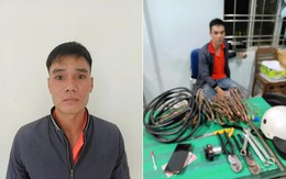 Trộm dây điện, từng bị xử phạt vẫn tái phạm