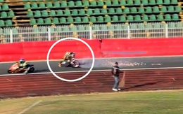 Video giây phút tay đua TP.HCM gặp tai nạn không qua khỏi tại giải đua mô tô quốc gia