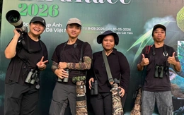 Hơn 100 vận động viên tham gia cuộc thi chụp ảnh chim hoang dã lớn nhất Việt Nam