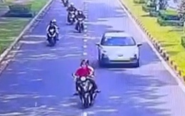 Thanh niên chạy xe lạng lách và chủ phương tiện bị phạt 21 triệu, tịch thu xe