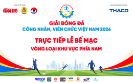 Trực tiếp: Bế mạc Vòng loại khu vực phía Nam - Giải Bóng đá công nhân, viên chức Việt Nam 2026