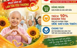 Cùng đón chờ phiên livestream gây quỹ 15 giờ, trích 10% doanh thu cho Ước mơ của Thúy
