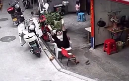 Chuột 'hồn bay phách lạc' khi người phụ nữ hét