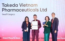 Takeda Việt Nam vào bảng xếp hạng nơi làm việc tốt nhất Việt Nam 2026