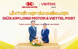 Kim Long Motor và Viettel Post hợp tác phát triển hệ sinh thái vận tải xanh