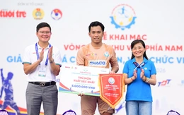 Từ nhân viên điều phối vận tải đến thủ môn xuất sắc nhất Giải bóng đá công nhân, viên chức Việt Nam