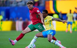 Tuyển Morocco lập kỷ lục độc nhất vô nhị tại World Cup sau trận hòa trước Brazil