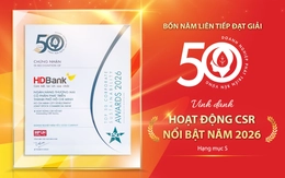 HDBank: Tăng trưởng ấn tượng song hành cùng trách nhiệm cộng đồng
