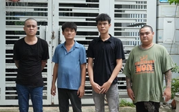 Tạm giữ 4 người mang hung khí đến khu dân cư Intresco gây rối