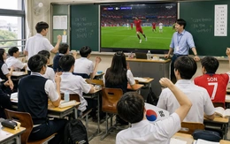 Hàn Quốc tranh cãi về việc cho học sinh xem World Cup trong giờ học